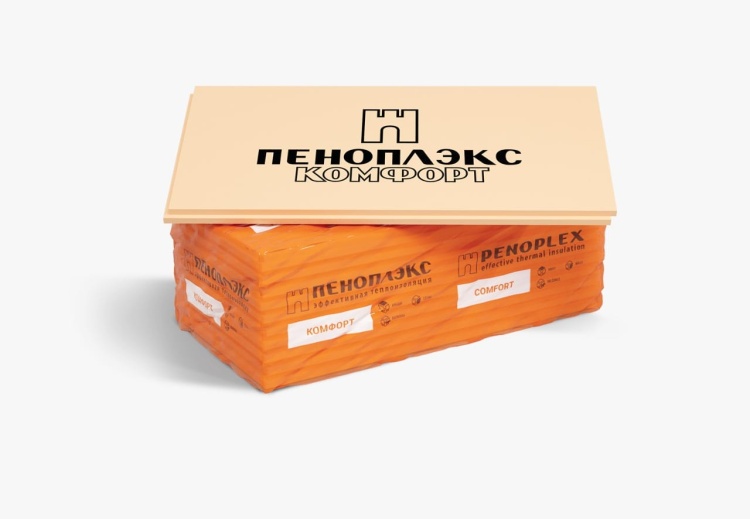 Экструдированный пенополистирол Пеноплэкс Комфорт 1185х585х100 мм, 4 шт. уп