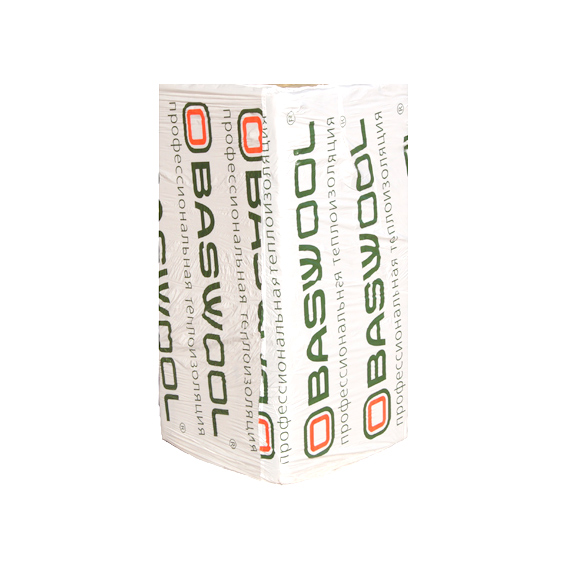 Утеплитель BASWOOL Вент 80 1200х600х100 мм, 3 шт/уп, 2,16 м²