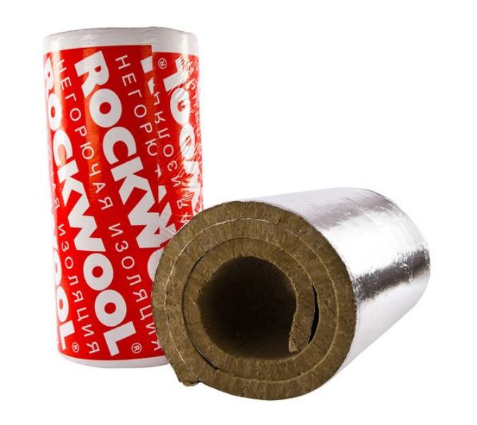 Утеплитель Rockwool Ламелла Мат L Кашированный фольгированный 8000х1000х30 мм