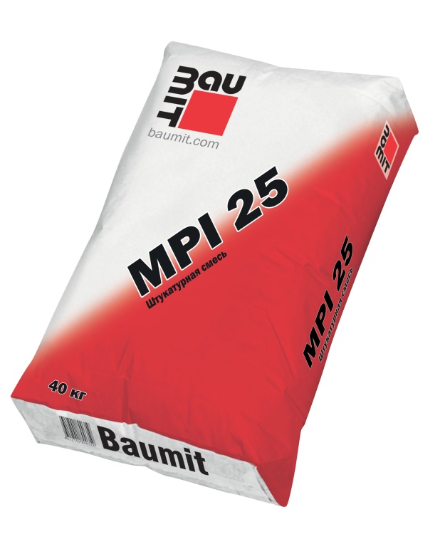Штукатурная смесь Baumit MPI 25, 40 кг