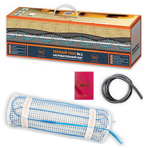 Нагревательный мат &quot;Теплый пол №1&quot; ТСП-1050-7,0