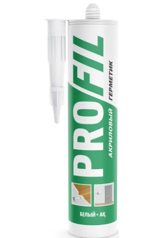 Акриловый герметик PROFIL белый, 270мл