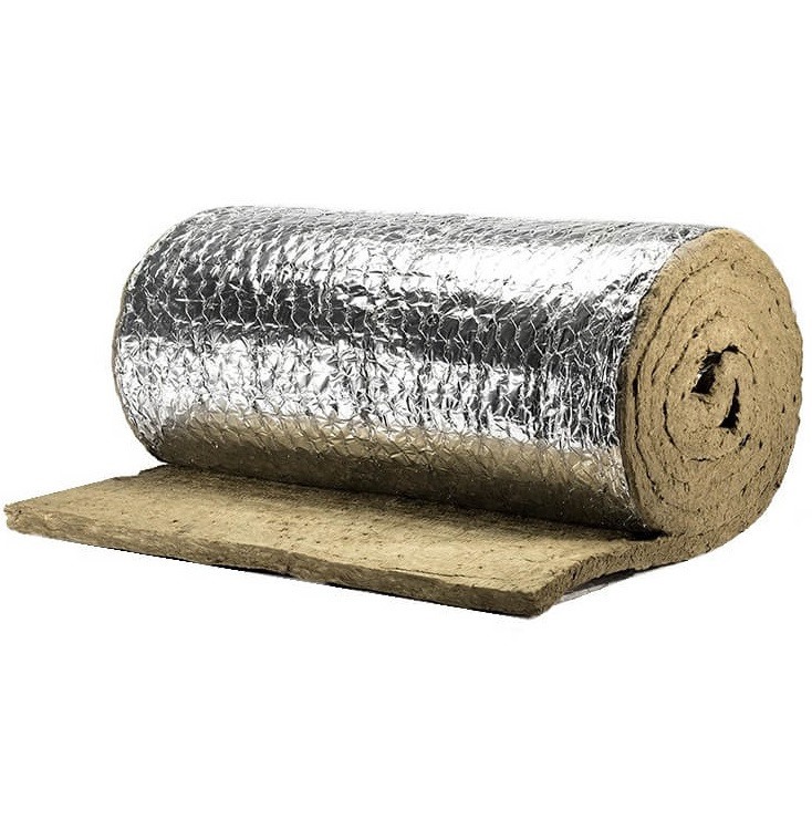Утеплитель Rockwool Вайред Мат 105 Кашированный фольгированный 5000х1000х40 мм