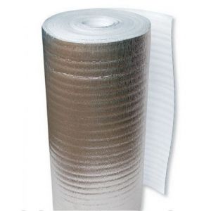 Полотно изоляционное фольгированное с клеевым слоем Изодом 25000х1000х5 мм