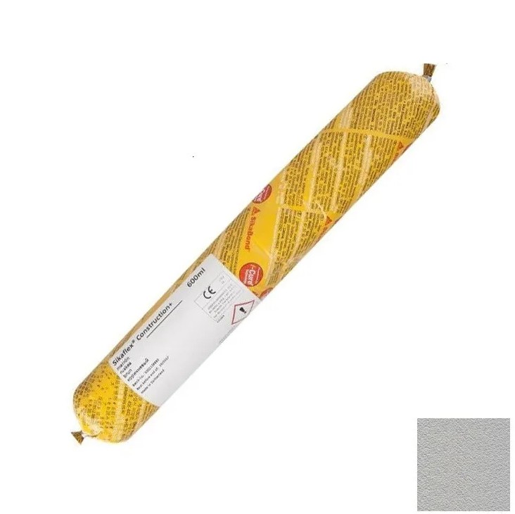 Герметик Sika Sikaflex Construction+, бетонный серый, 600мл