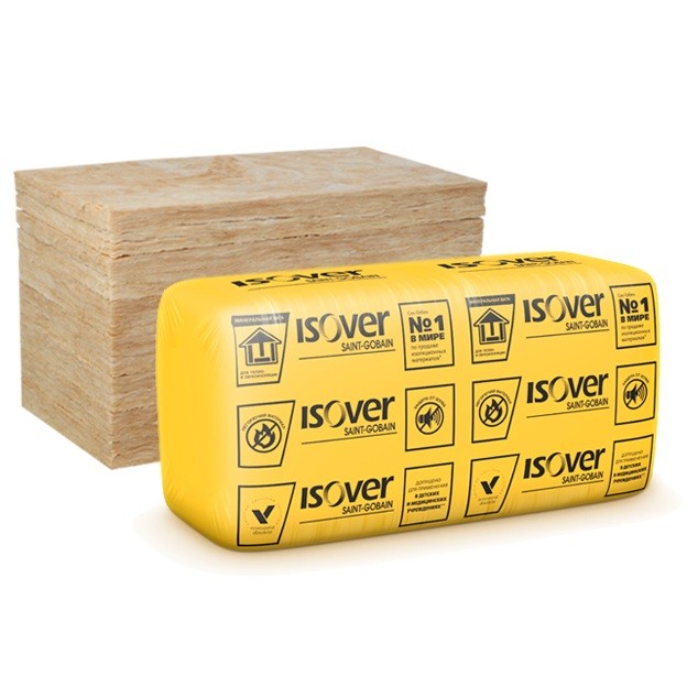 Утеплитель Изовер Звукозащита 1170х610х75 мм, 20 шт. уп
