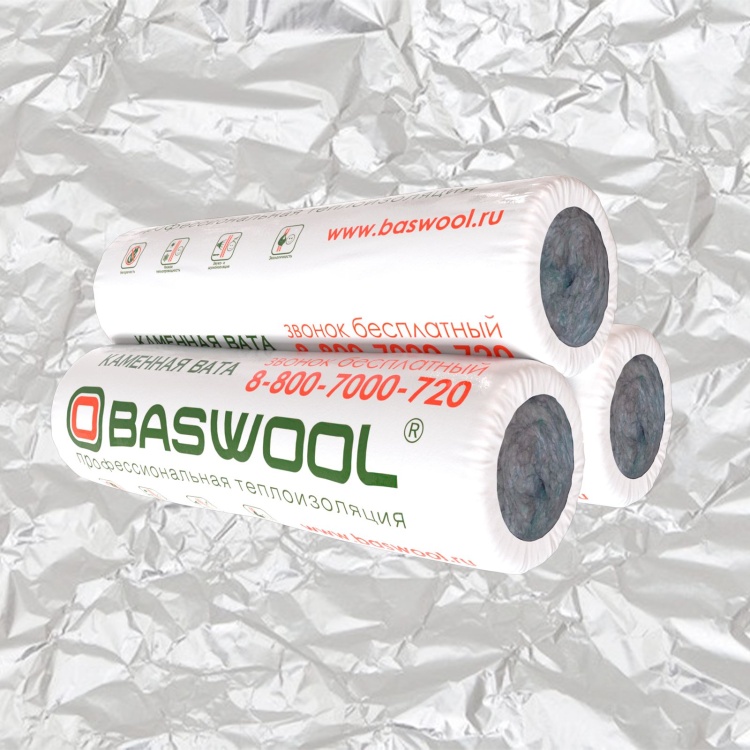 Мат прошивной BASWOOL  МП-100 (МС) ГОСТ 21880-2011 2000х1200х50 мм