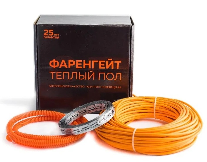 Нагревательный кабель для теплого пола Фаренгейт LTD в стяжку, 5 м, 75 Вт