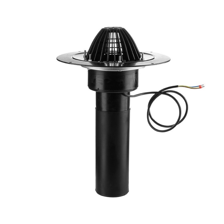 Воронка ТЕХНОНИКОЛЬ с обжимным металлическим фланцем с обогревом 110х450мм