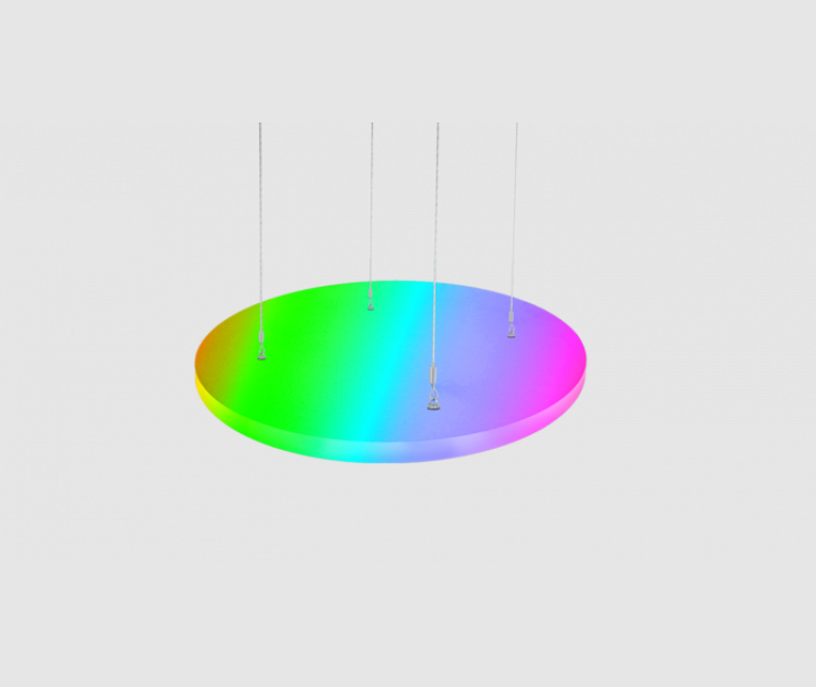 Панель акустическая Акустилайн (Akustiline) Baffle Color (d800) Круг 0,50м2