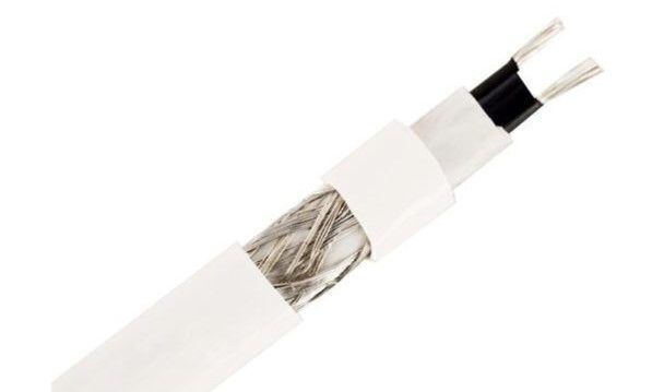Греющий кабель GWS (SRF) 15-2 СТ, 15W (пищевой, белый)