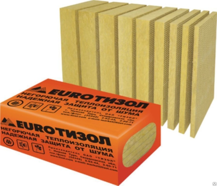 Утеплитель Тизол Евро-Руф 130 Н 1000х600х100 мм, 3 шт. уп