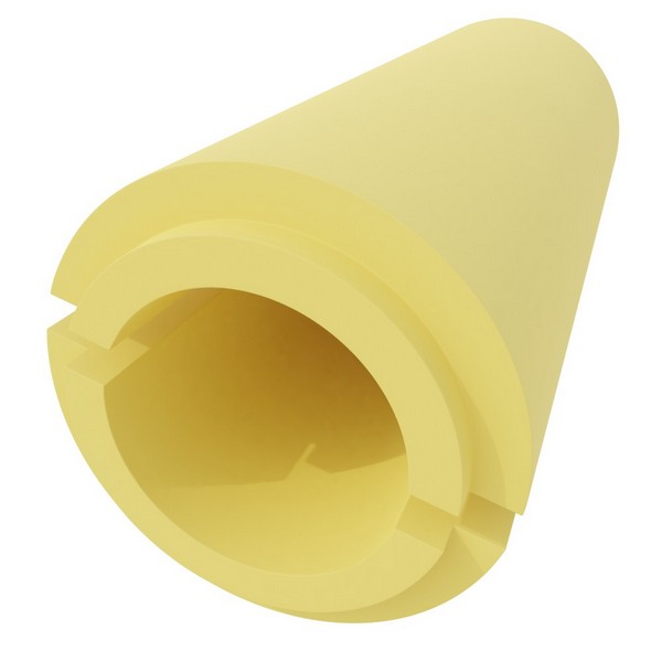 Скорлупа  для теплоизоляции труб ППУ С 1000х420х90 мм без паза