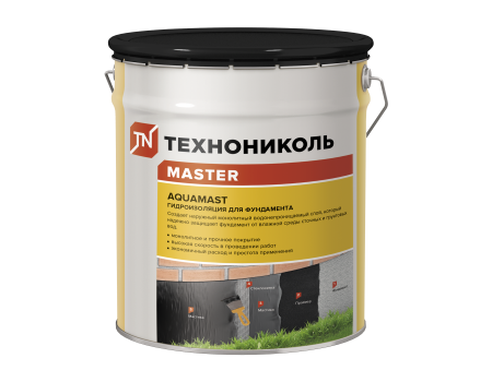 Мастика битумная Технониколь AquaMast, 18 кг