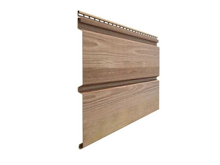 Сайдинг Docke LUX Монреаль, Брус D6S, Рябина