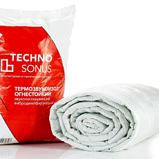 Мат для звукоизоляции ТермоЗвукоИзол Огнестойкий (5*1,5*13мм) 0,12м3/7,5м2