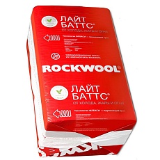 Rockwool Лайт Баттс (1000*600*150) 3п/1,8м2/0,27м3