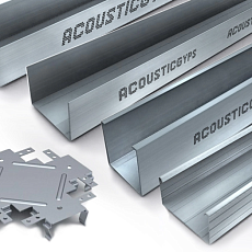 Профиль АкустикГипс (AcousticGyps) ПН Усиленный 100/40, 3м