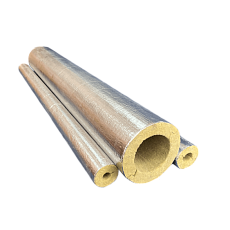 Цилиндры минераловатные тепло и звукоизоляционные огнезащитные EURO-ШЕЛЛ Ц 80/Ф, 1000x28x30