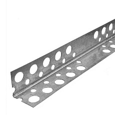 Профиль углозащитный перфорированный 20*20*3000 оцинк, BauHow