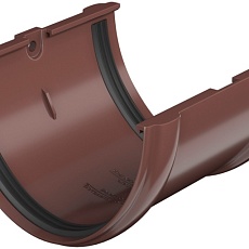 ТЕХНОНИКОЛЬ соединитель желоба, коричневый