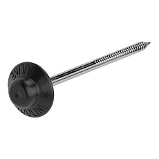 Ондулин Гвозди с литой шляпкой сланец 100 шт