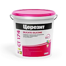 Ceresit СТ 174 Штукатурка силикатная силиконовая 2,0мм (25кг) (1015)